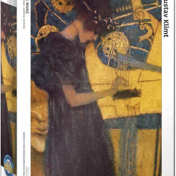 Eurographics The Music, Gustav Klimt Jigsaw Puzzle (1000 Pieces)