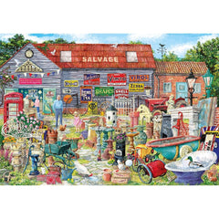 Gibsons Pots and Penny Farthings Jigsaw Puzzle (2000 Pieces)