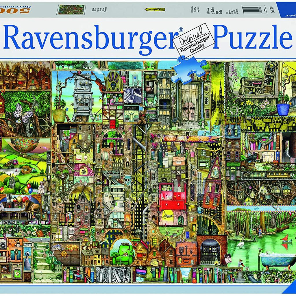 Ravensburger Colin Thompson'S Bizarre Town Jigsaw Puzzle (5000