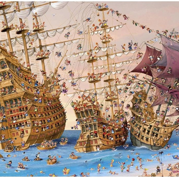 Heye Triangular Corsair, Ruyer Jigsaw Puzzle (1000 Pieces)