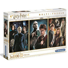 Clementoni Harry Potter Collectors Jigsaw Puzzles (3 x 1000 Pieces)