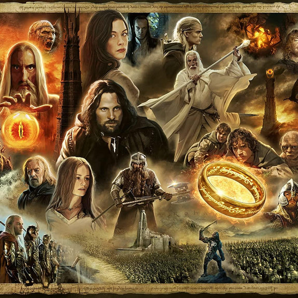 Ravensburger Lord of the Rings, The Two Towers Jigsaw Puzzle (2000 Puzzles)