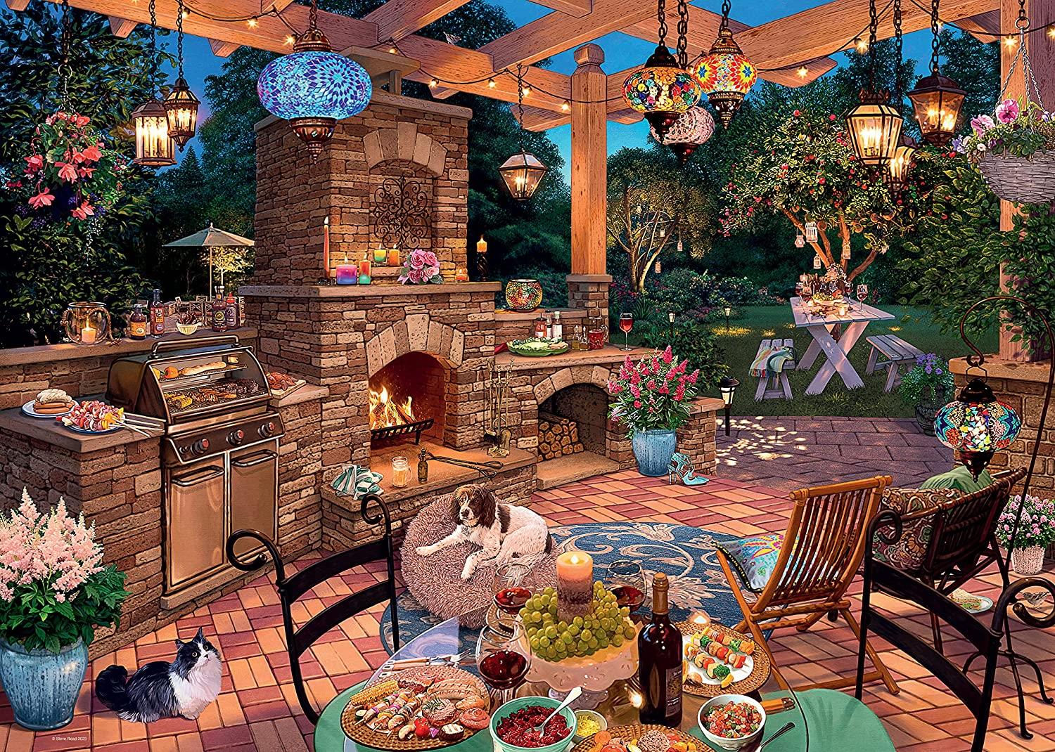 Ravensburger My Haven No.10, The Garden Kitchen Jigsaw Puzzle (1000 Pieces)