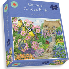 Cottage Garden Birds, Sarah Adams Jigsaw Puzzle (500 Pieces)