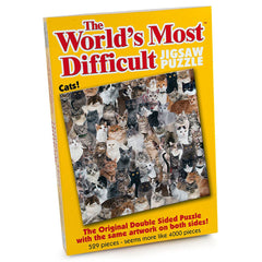 World's Most Difficult Jigsaw Puzzle - Cats (529 Pieces)