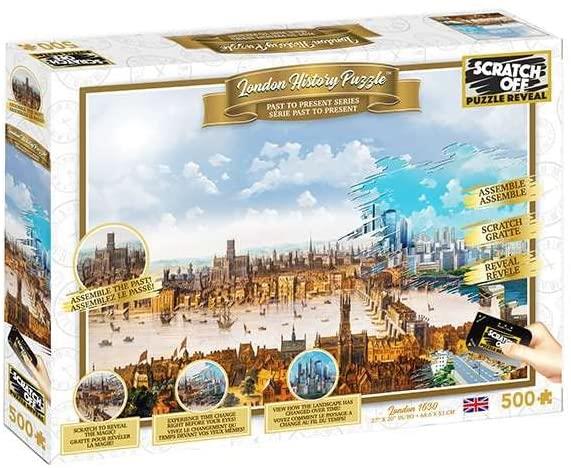 London History Scratch Off  Jigsaw Puzzle (500 Pieces)