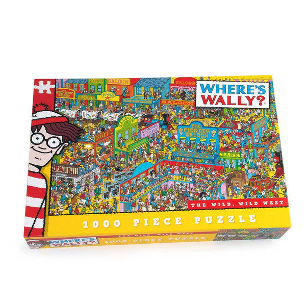 Where's Wally? Wild Wild West Jigsaw Puzzle (1000 Pieces)