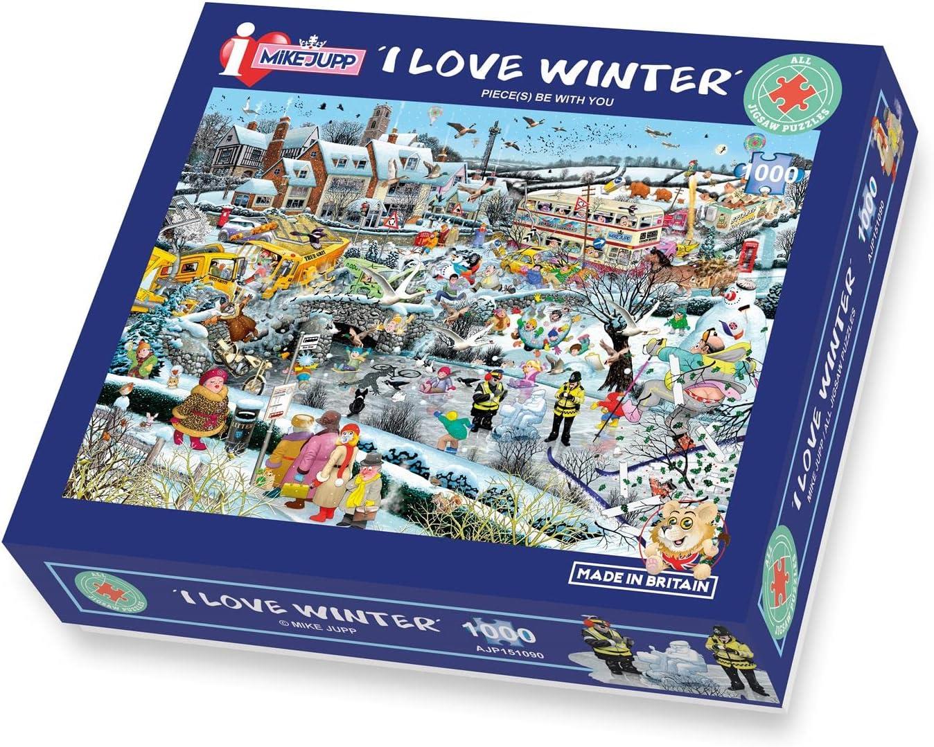 I Love Winter, Mike Jupp Jigsaw Puzzle (1000 Pieces)