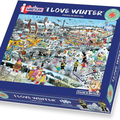 I Love Winter, Mike Jupp Jigsaw Puzzle (1000 Pieces)