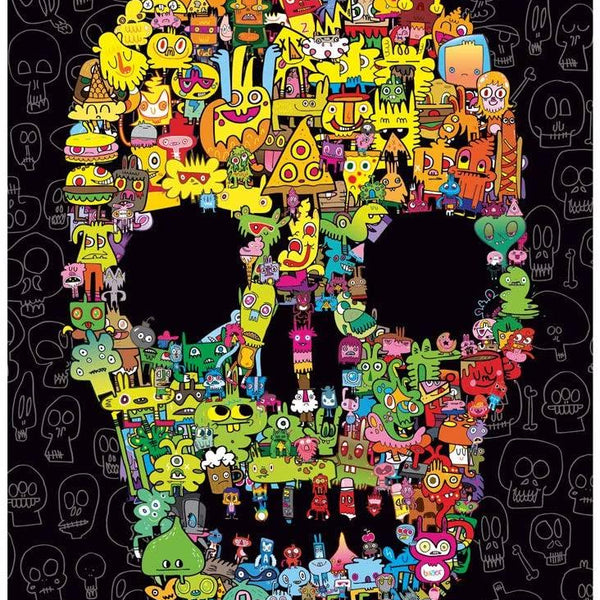 Heye Doodle Skull Jigsaw Puzzle (1000 Pieces)