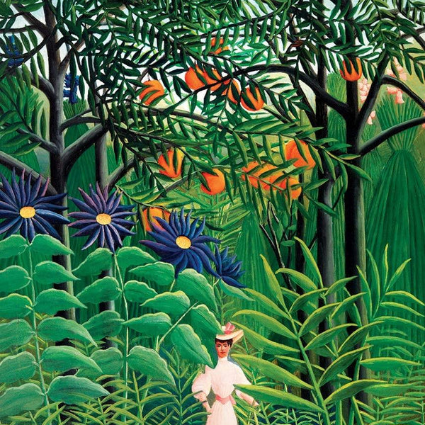 Eurographics Woman in an Exotic Forest, Rousseau Jigsaw Puzzle (1000 Pieces)