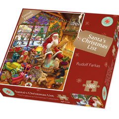 Santa's Christmas List Jigsaw Puzzle (1000 Pieces)