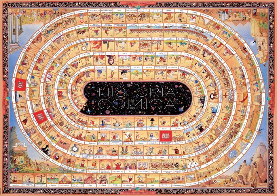 Heye Triangular  Historia Comica Opus 1 Jigsaw Puzzle (4000 Pieces)