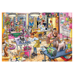 Wasgij Mystery 23 Pooch Parlour! Jigsaw Puzzle (1000 Pieces)