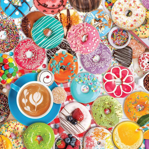 Eurographics Donut Party Tin Jigsaw Puzzle (1000 Pieces)