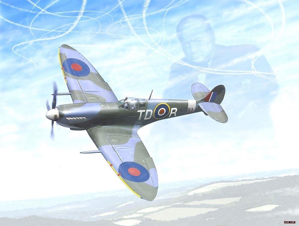 Giant - WW2 Supermarine Spitfire, Mike Jupp Jigsaw Puzzle (1000 Pieces)