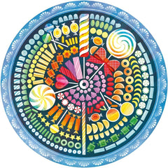 Ravensburger Candies Circle of Colours Circular Jigsaw Puzzle (500 Pieces)