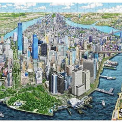 New York Scratch Off  Jigsaw Puzzle (500 Pieces)