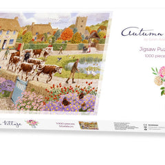 Autumn Village - Sarah Adams Jigsaw Puzzle (1000 Pieces)