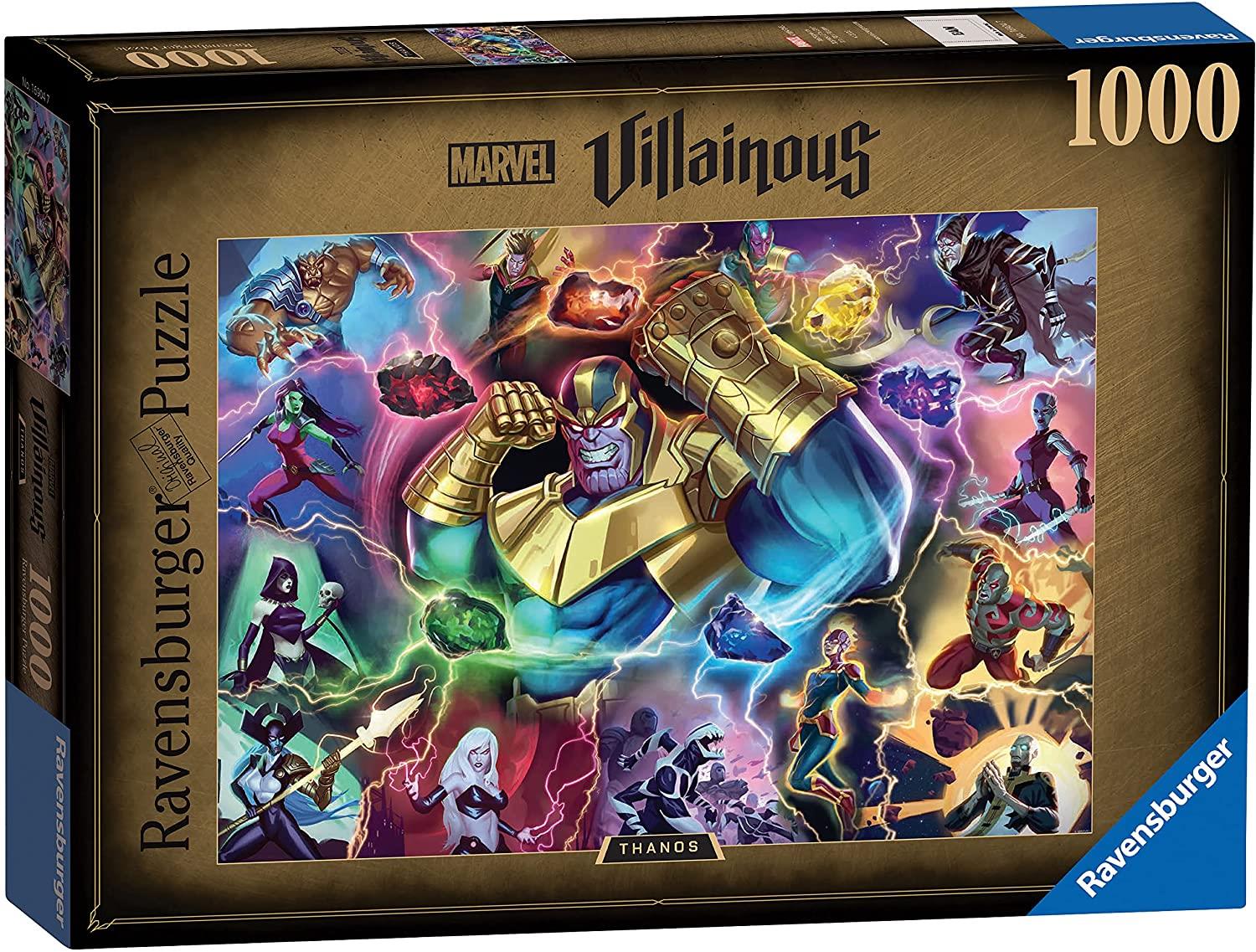 Ravensburger Marvel Villainous Thanos Jigsaw Puzzle (1000 Pieces)