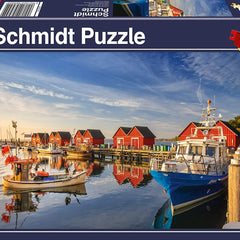 Schmidt Weisse Wiek Fishing Harbour Jigsaw Puzzle Jigsaw Puzzle (500 Pieces)