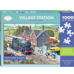 Otter House Village Station Jigsaw Puzzle (1000 Pieces)