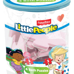 Fisher Price Little People 4 Bath Puzzles (2 - 4 Pieces)