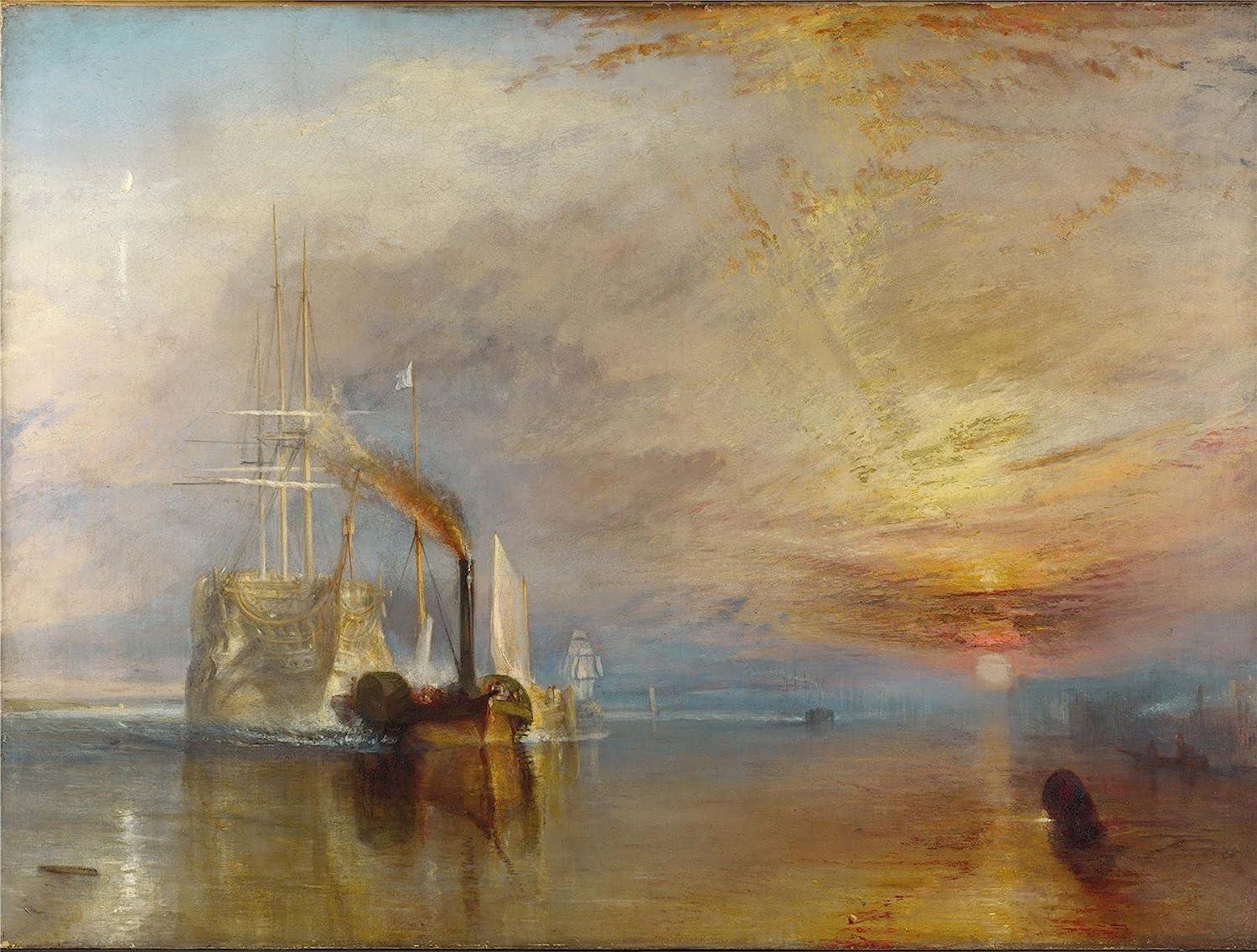 The Fighting Temeraire, Turner - National Gallery Jigsaw Puzzle (1000 Pieces)