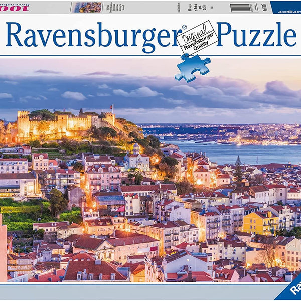 Ravensburger Lisbon & Sao Jorge Castle Jigsaw Puzzle (1000 Pieces)