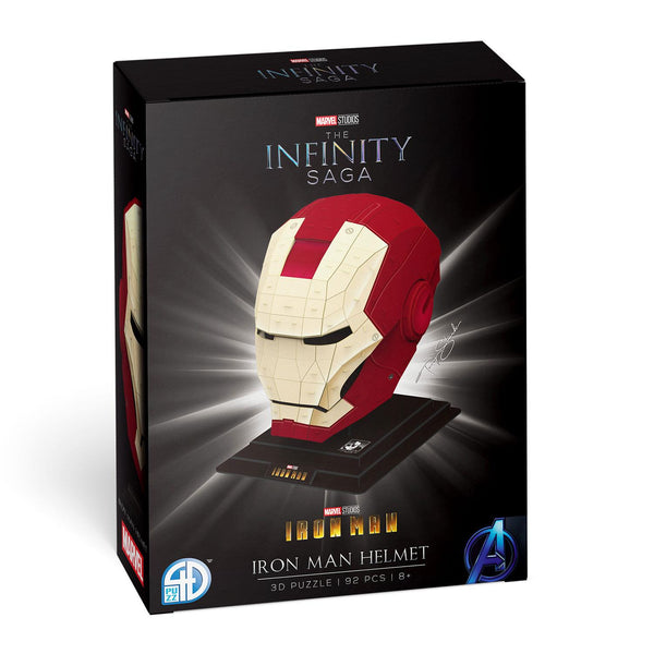 Marvel Studios: Iron Man Helmet 3D Model Puzzle