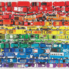 Galison Rainbow Toy Cars Jigsaw Puzzle (1000 Pieces)