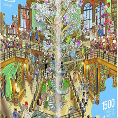 Heye Triangular Library, Oesterle Jigsaw Puzzle(1500 Pieces)