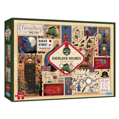 Gibsons Book Club: Sherlock Holmes Jigsaw Puzzle (1000 Pieces)