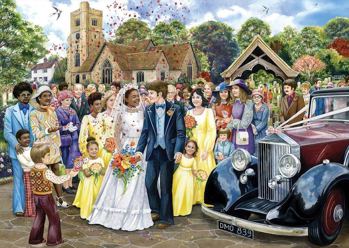 Falcon Deluxe The Wedding Jigsaw Puzzle (500 Pieces)