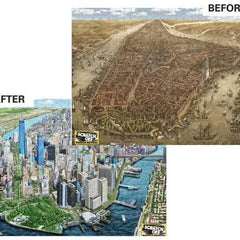 New York Scratch Off  Jigsaw Puzzle (500 Pieces)