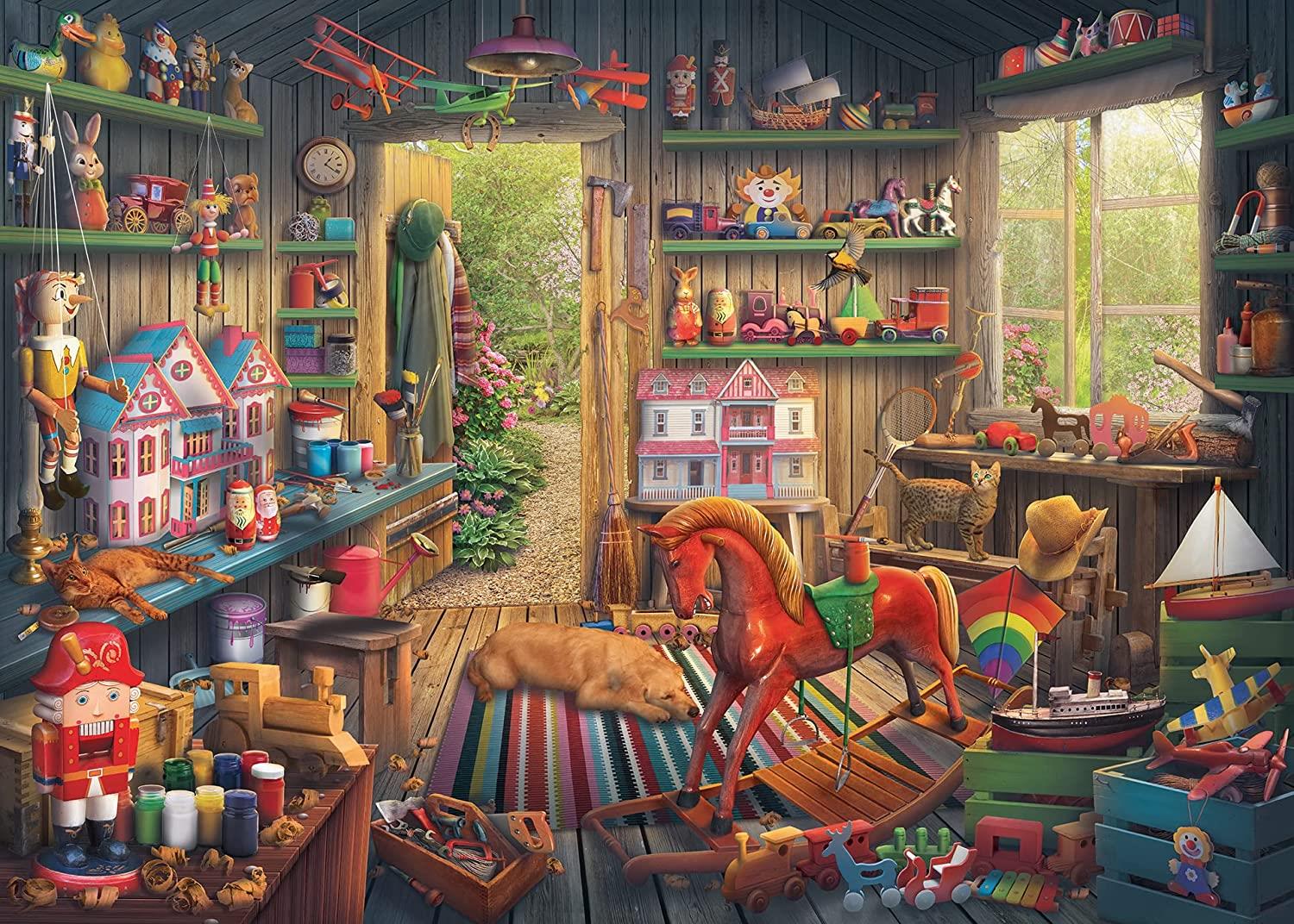 Ravensburger Nostalgic Toys Jigsaw Puzzle (1000 Pieces)