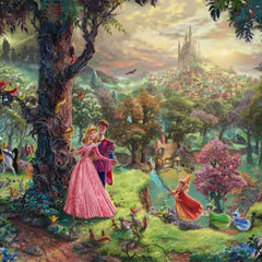 Schmidt Kinkade: Disney Sleeping Beauty Jigsaw Puzzle (1000 pieces)
