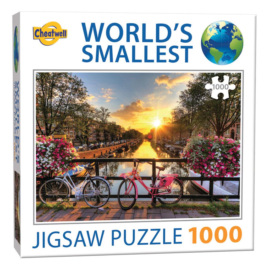 World's Smallest Jigsaw Puzzle - Amsterdam (1000 Pieces)