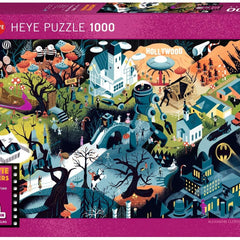 Heye Movie Masters Tim Burton Films Jigsaw Puzzle (1000 Pieces)