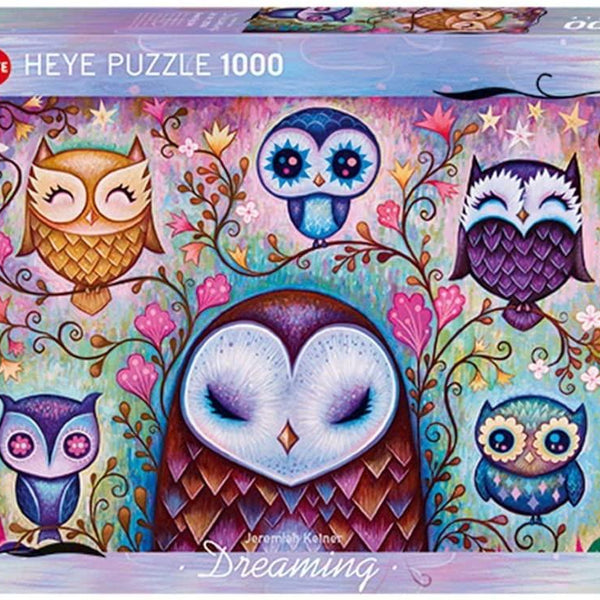 Heye Dreaming Great Big Owl Jigsaw Puzzle (1000 Pieces)