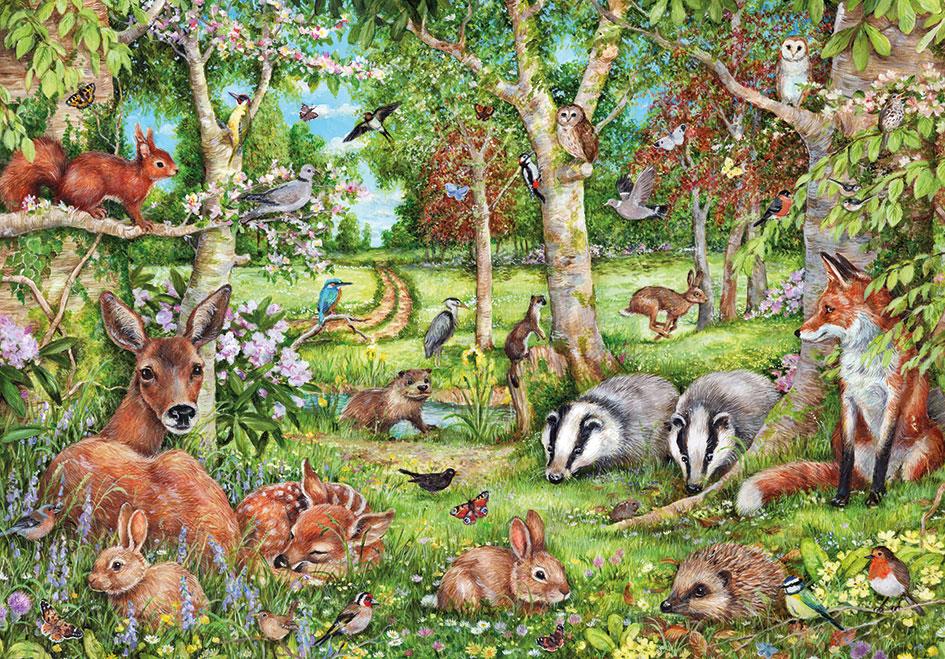 Otter House Woodland Adventures Jigsaw Puzzle (500 Pieces)