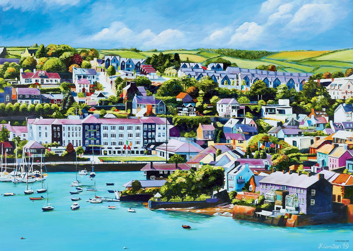 Ravensburger Kinsale Harbour County Cork Jigsaw Puzzle (1000 Pieces)