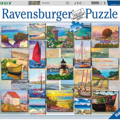 Ravensburger Coastal Collage Jigsaw Puzzle (1500 Pieces)