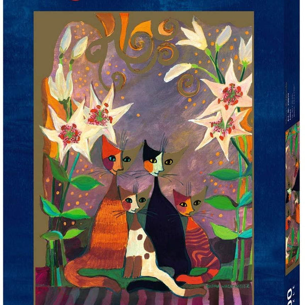 Heye Lilies, Rosina Wachtmeister Jigsaw Puzzle (1000 Pieces)