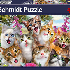 Schmidt Cat Selfie Jigsaw Puzzle (500 Pieces)