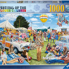 Ravensburger Festival of the Flower Children Jigsaw Puzzle (1000 Pieces)