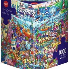 Heye Triangular Magic Sea, Berman Jigsaw Puzzle (1000 Pieces)