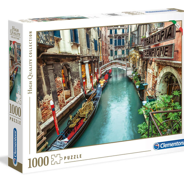 Clementoni Venice Canal High Quality Jigsaw Puzzle (1000 Pieces)