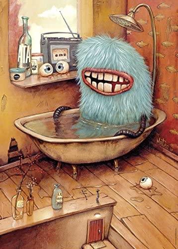 Heye Zozoville Bathtub Jigsaw Puzzle (1000 Pieces)