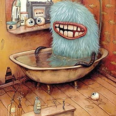 Heye Zozoville Bathtub Jigsaw Puzzle (1000 Pieces)